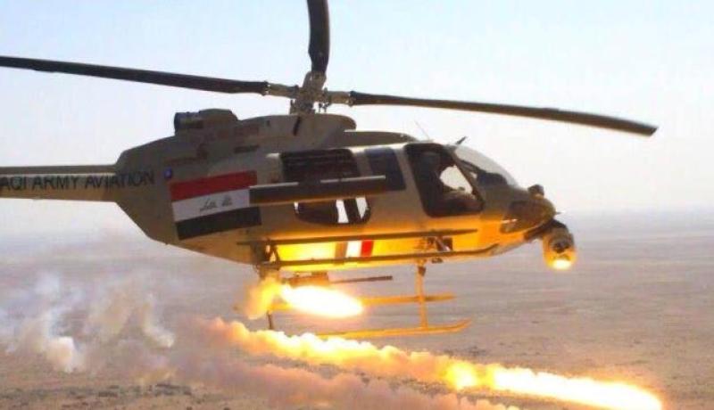القضاء على عشرات المسلحين في قصف جوي عراقي شمال بغداد