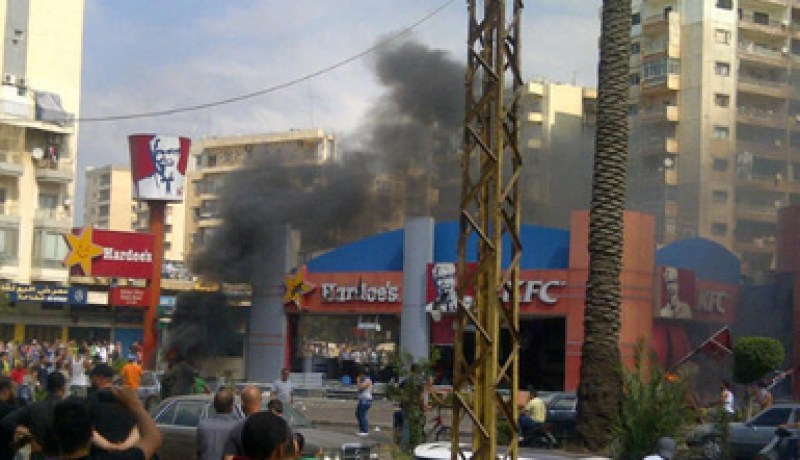لبنان : قتيل و25 جريحا خلال تظاهرة في طرابلس احتجاجا على فيلم مسيء للاسلام