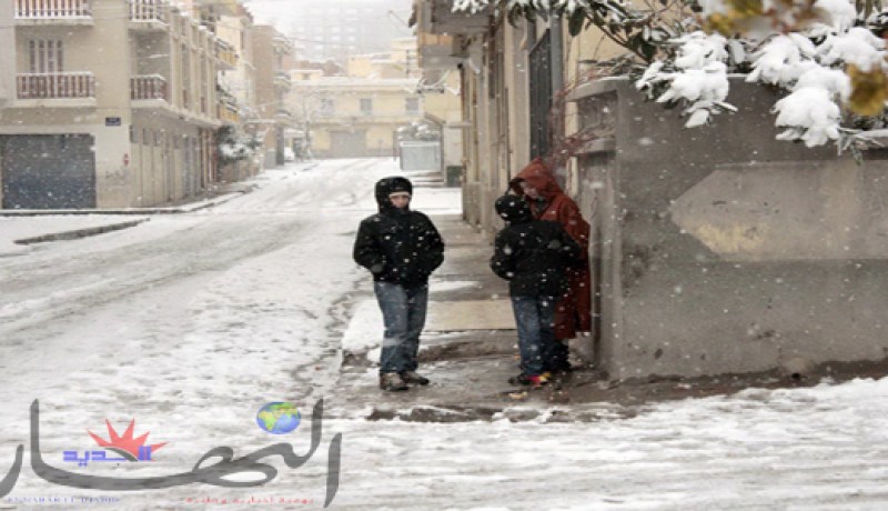 – 8 درجـات وأمـطار خفيفة وثـــلوج علـى 600 متر في المـناطق الداخــلية