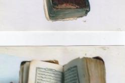 نسخة من أصغر مصحف في العالم بالبيض