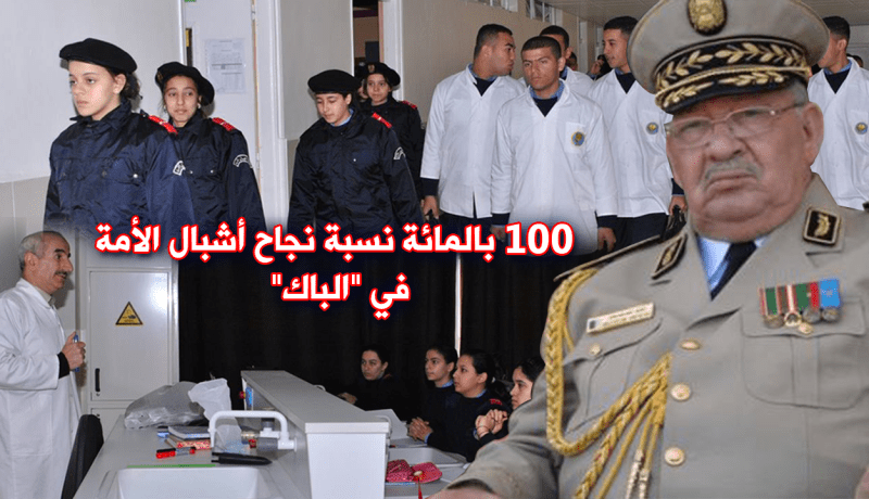 قايد صالح يهنئ أشبال الأمة على نتيجة البكالوريا القياسية