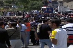 مسيرة جماهيرية بالاردن تضامنا مع الشعب السوري