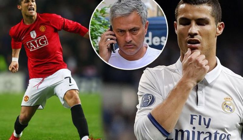 “مورينيو” يوافق على عودة “رونالدو” لـ “مانشستر يونايتد”