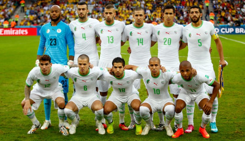 نهاية الشوط الأول بالتعادل السلبي بين المنتخب الجزائري و جنوب إفريقيا
