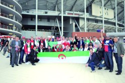 Ooredoo   تحقق حلم مئات الأنصار الجزائريين وتمنح لهم فرصة مشاهدة أكبر نجوم الكرة المستديرة في العالم