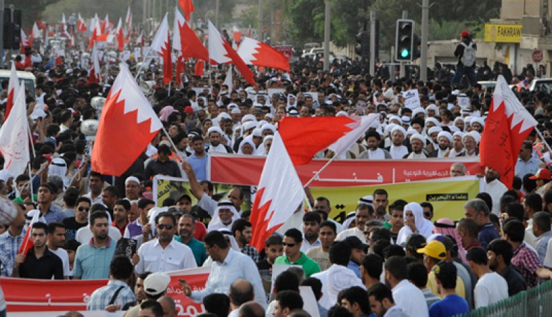 الشرطة البحرينية تفرق متظاهرين شيعة