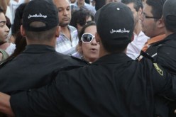 متظاهرون اسلاميون يهاجمون اجتماعا لحزب نداء تونس في جربة