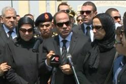 السيسي يتوعد بتشديد القوانين بعد اغتيال هشام بركات