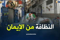 شباب عنابة يقومون بحملة تنظيف وطلاء أحيائهم بأموالهم الخاصة