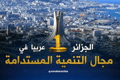 الجزائر الأولى عربيا في مجال التنمية المستدامة خلال سنة 2017