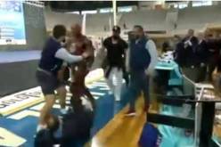 بالفيديو .. لاعب كمال أجسام يعتدي على لجنة التحكيم