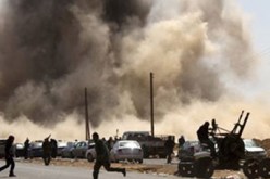 انفجارات عنيفة في محيط مطار مصراته