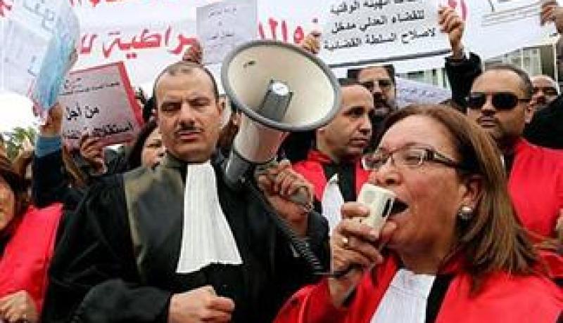 كبار قضاة تونس يرفضون مشروع قانون لتنظيم القضاء العدلي