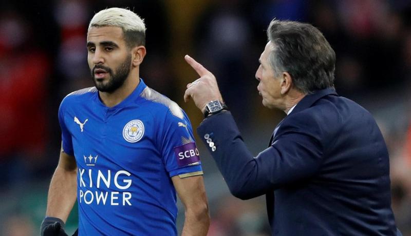 مدرب ليستر: “لا جديد حول محرز، لن يرحل ” !