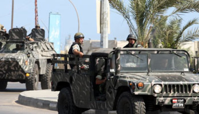 تمرين مشترك بين القوات الدولية والجيش اللبنانى