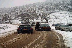 الثلوج تشل حركة المرور في العديد من ولايات الوطن