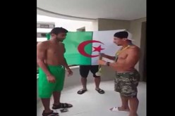 بالفيديو.. توفيق مخلوفي يمنح إحدى ميدالياته للعربي بورعدة تحت أنغام نشيد قسما