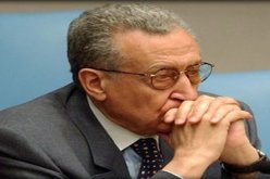 الأخضر الإبراهيمى يصل سوريا ويشدد على ضرورة وقف الدماء
