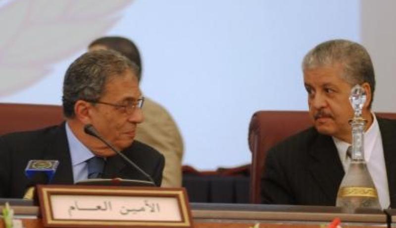 عمرو موسى يدعو العرب إلى استرجاع المياه المسروقة من قبل إسرائيل
