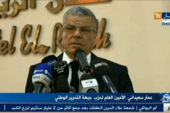 سعداني يتهم المعارضة بتعطيل مشاورات تعديل الدستور