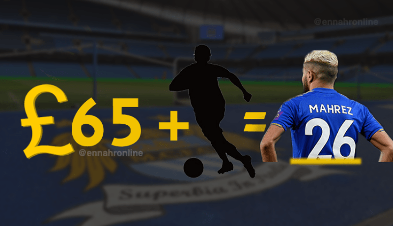 السيتي يصر على محرز بعرض جديد