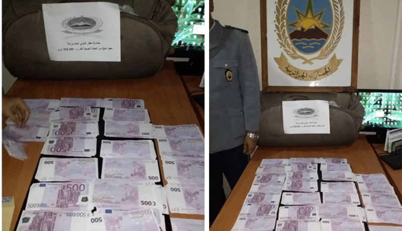 إحباط محاولة تهريب 256 ألف و500 أورو عبر مطار وهران 