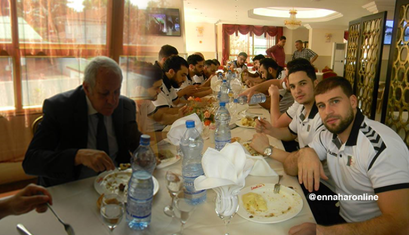 منتخب كرة اليد ضيف شرف لدى السفير الجزائري بالغابون