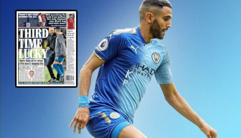 “الإكسبريس”: “المرة الثالثة.. محرز محظوظ” !!