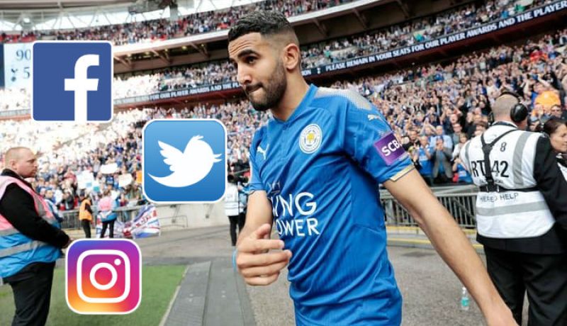 محرز يُشعِل مواقع التواصل الإجتماعي !