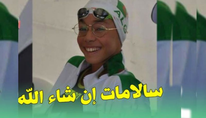 السباحة إيمان زيتوني تتعرض لحادث مرور خطير