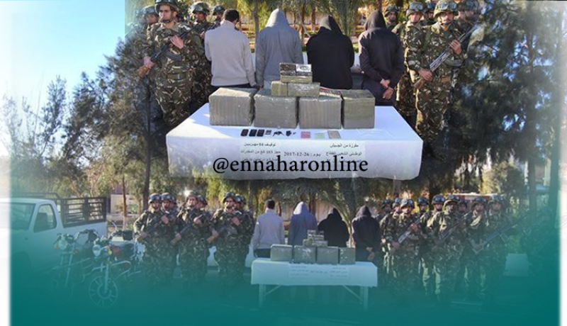 توقيف 4 بارونات وحجز أزيد من قنطار”زطلة” في بشار