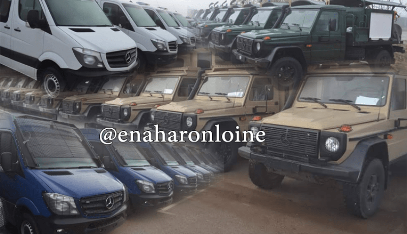 وزارة الدفاع تسلّم عربات “مرسيدس- بنز” متعددة المهام