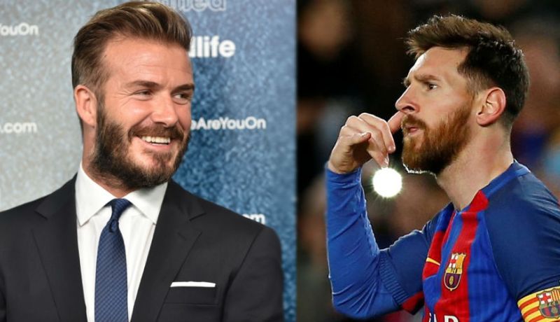 بالفيديو..”ميسي” يغمز لـ “بيكام” وينوي إنهاء مسيرته في الـ “MLS”