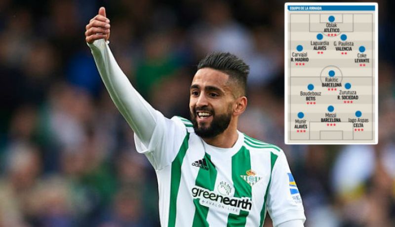 بودبوز في التشكيلة المثالية لليغا !