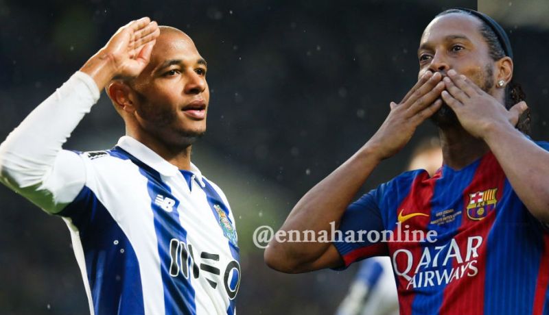 براهيمي: “رونالدينيو قدوتي وأحب مشاهدة ميسي”