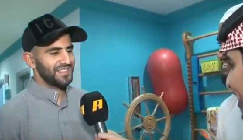 محرز: “أتمنى التوفيق للمنتخب السعودي في المونديال”