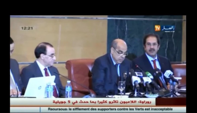 روراوة يعلن أن الخسارة بعد مباراة غينيا وتصفير الجماهير أدخلت الشك في نفوس الخضر