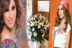 بالورود..نجوى كرم ترحّب بسميرة سعيد في لبنان