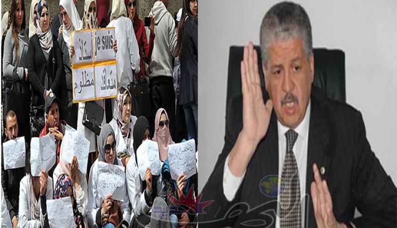 سلال.. «الإدماج المباشر للأساتذة المتعاقدين.. مستحيل«