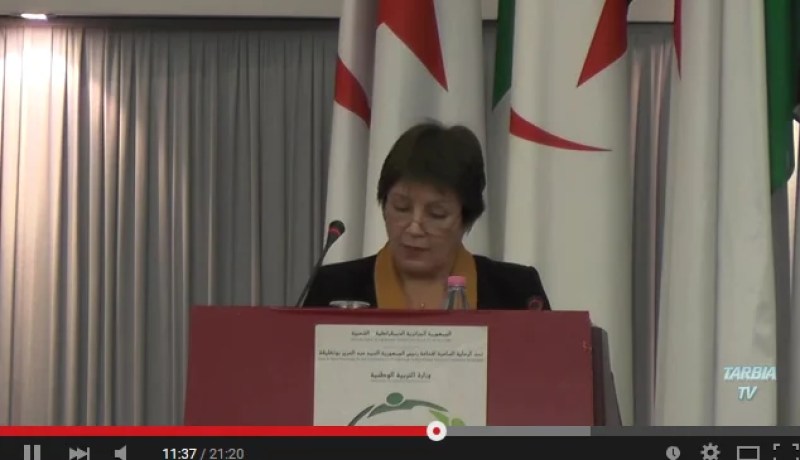 بالفيديو بن غبريت تؤكد إمكانية تحقيق قفزة نوعية للمدرسة الجزائرية