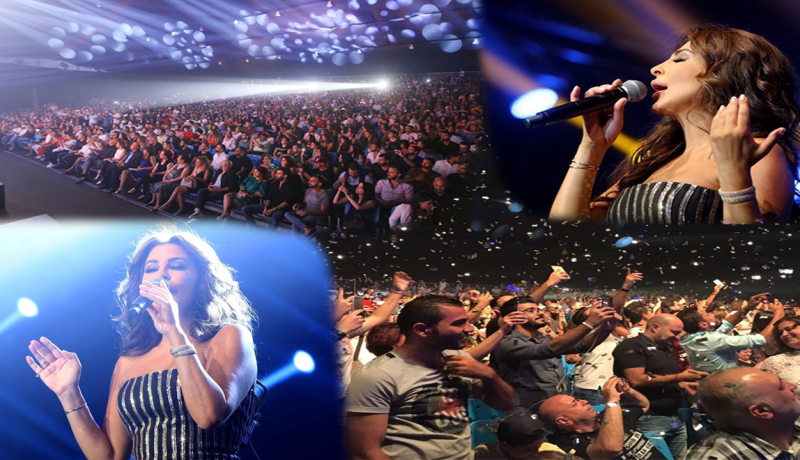 إليسا بَكت وأبكت في أعياد بيروت