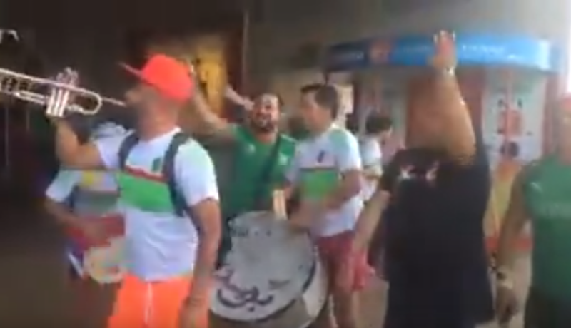 بالفيديو.. وصول أول دفعة من مناصري الخضر إلى الغابون