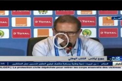 بالفيديو… ليكنس يحمل لاعبي الخضر مسؤولية الهزيمة