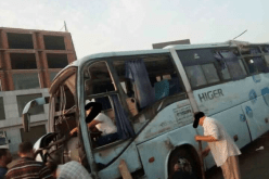 بالصور.. 28 ضحية في انقلاب حافلة ببوفاريك