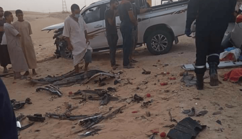 الوادي.. قتيل وجريحان في حادث مرور بالطريق الوطني رقم 16