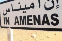 غلق الطريق الرابط بين إن امناس وإليزي بسبب الرياح
