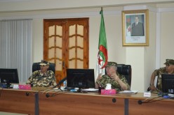 قايد صالح في زيارة إطلاع على الناحية العسكرية السادسة بتمنراست