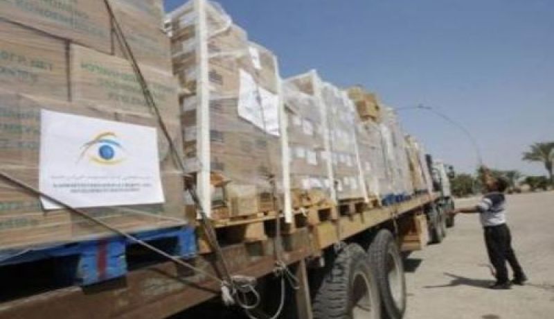 سلطات الاحتلال تسمح بإدخال 220 شاحنة محملة بالبضائع والمساعدات لغزة