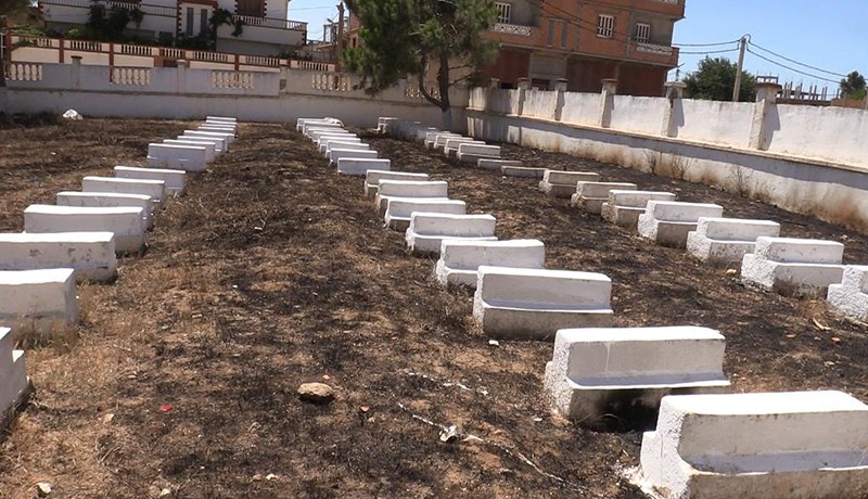 مجهولون يحرقون مقبرة الشهداء ليلة 5 جويلية بالطارف