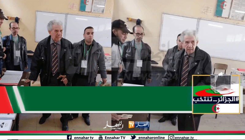 سعيد عمارة يؤدي واجبه الإنتخابي